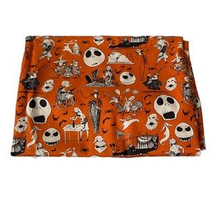 Tim Burtons Nightmare Before Christmas Jack Skellington Large Fabric Square